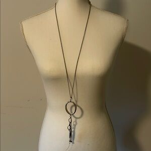 Elegant Silver Pendant Necklace